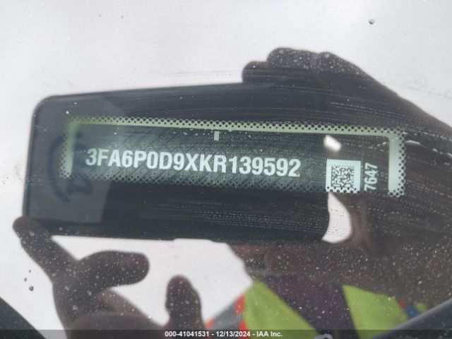 3FA6P0D9XKR139592 Ford Fusion Titanium