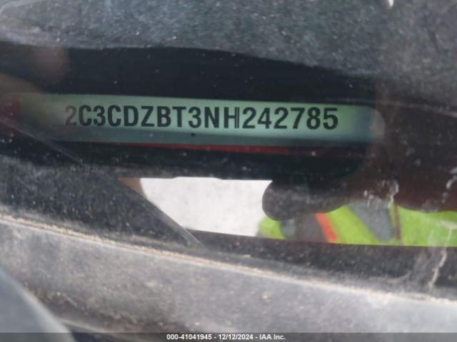 2C3CDZBT3NH242785 Dodge Challenger R/t