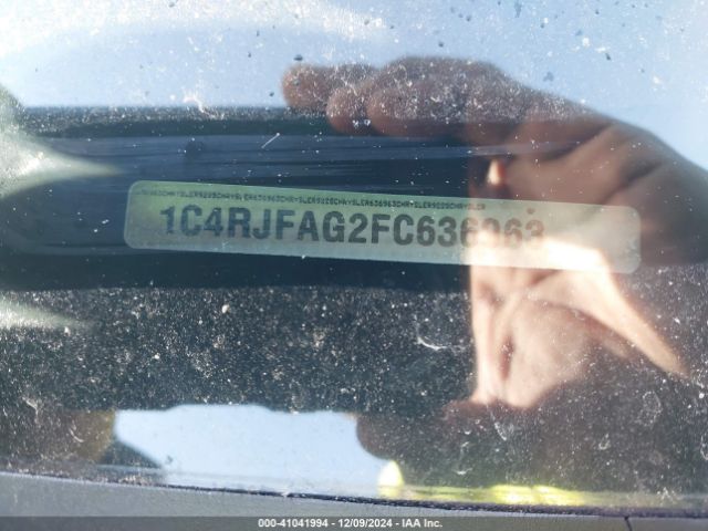 1C4RJFAG2FC636963 Jeep Grand Cherokee Altitude