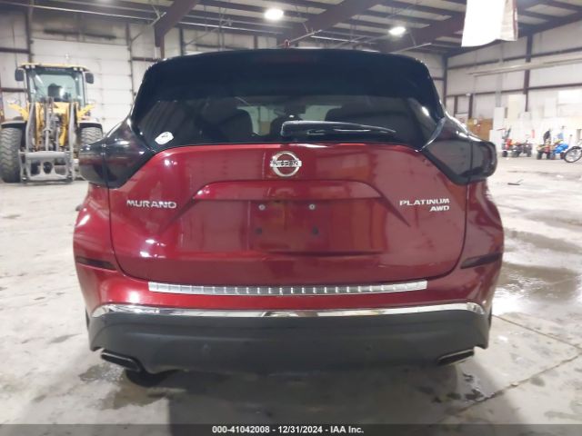 5N1AZ2DS4NC112495 Nissan Murano Platinum Intelligent Awd