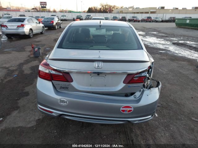JHMCR6F59HC031829 Honda Accord Hybrid Ex-l