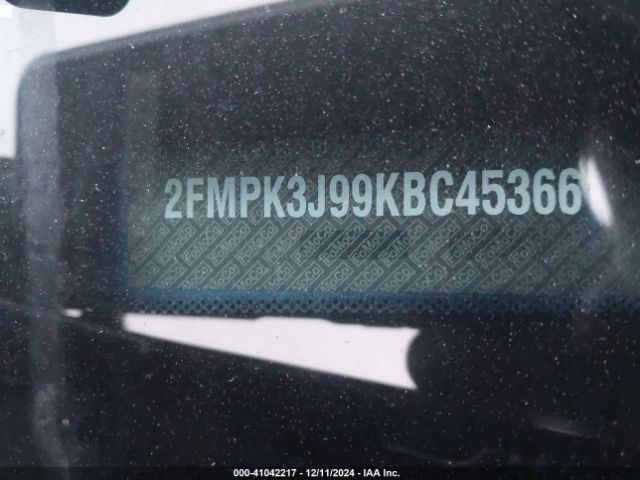 2FMPK3J99KBC45366 Ford EDGE SEL