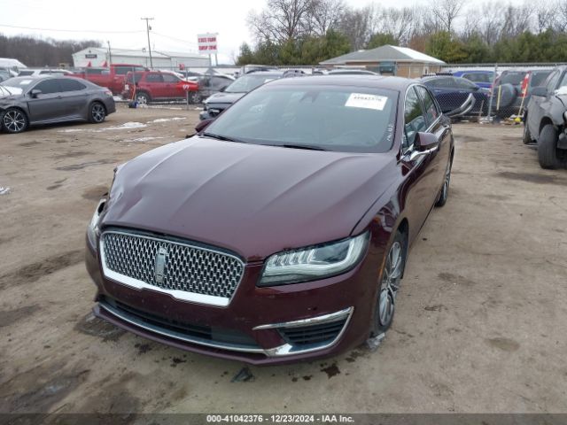 3LN6L5CC3HR620854 Lincoln MKZ SELECT