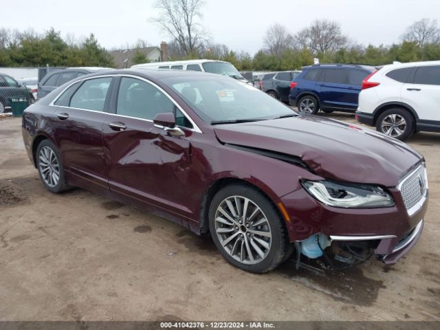 3LN6L5CC3HR620854 Lincoln MKZ SELECT