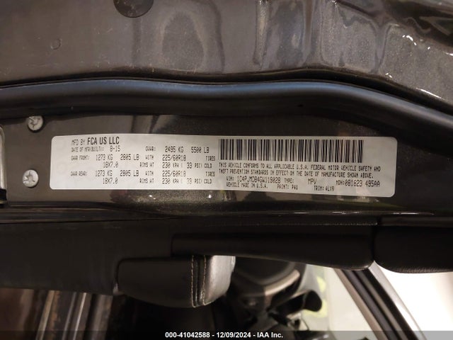 Jeep Cherokee Limited 2016 1C4PJMDB4GW119028 Image 9