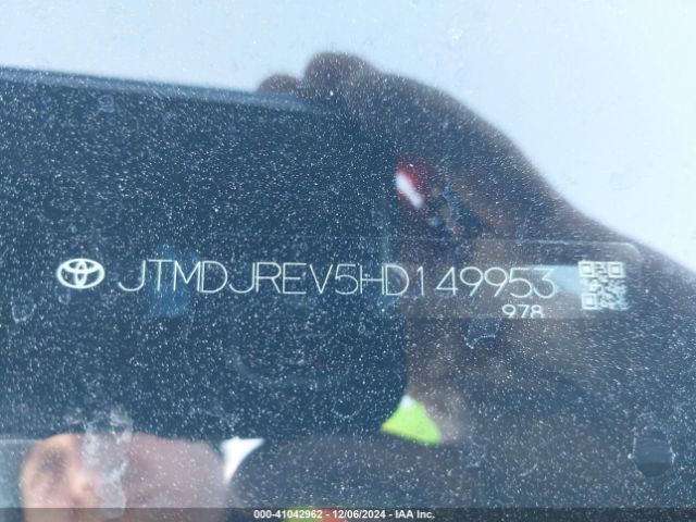 JTMDJREV5HD149953 Toyota Rav4 Hybrid Limited
