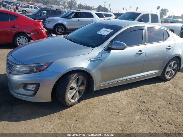 KNAGN4AD1E5072924 KIA Optima Hybrid Ex