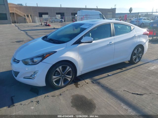 KMHDH4AH6FU322418 Hyundai Elantra Sport