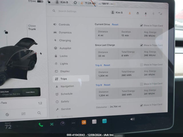 2021 TESLA MODEL Y 5YJYGDEE5MF137825 Photo 6