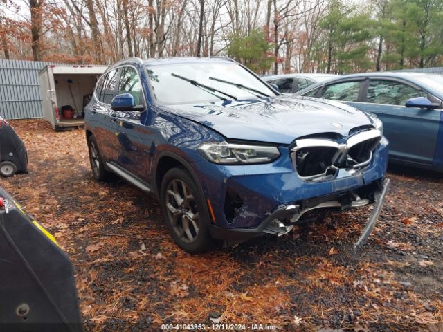 2022 BMW X3 5UX53DP03N9M86878
