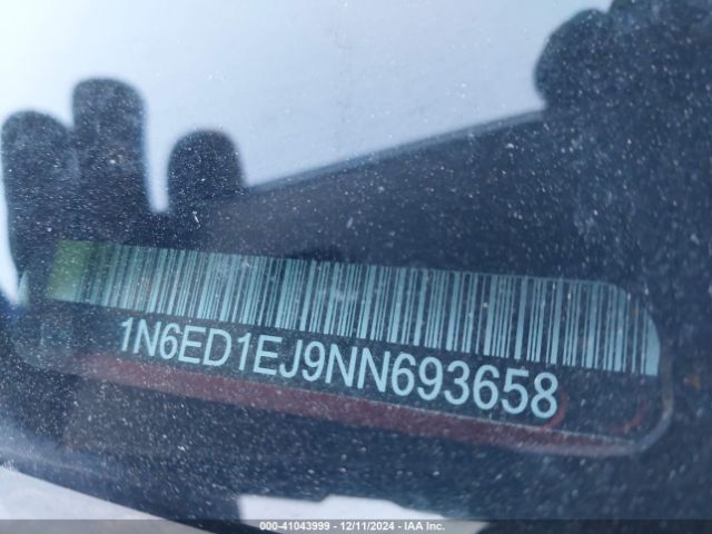 1N6ED1EJ9NN693658 Nissan Frontier Sv 4x2