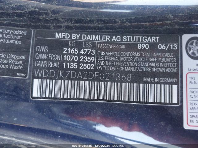 2013 MERCEDES-BENZ SL 550 WDDJK7DA2DF021368 Photo 8