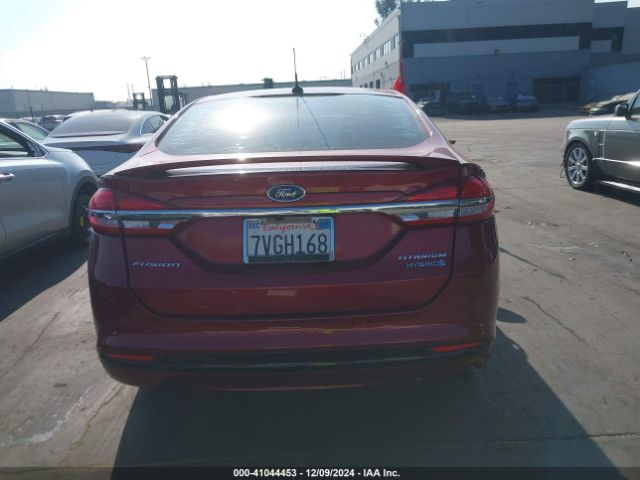3FA6P0RU4HR279675 Ford Fusion Hybrid Titanium