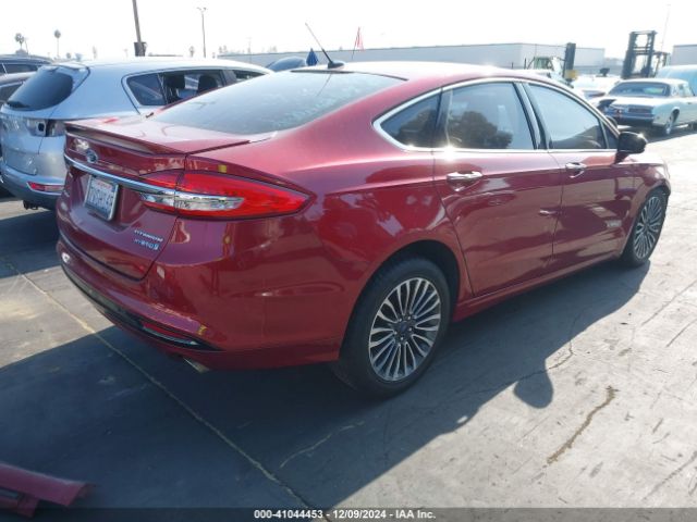 3FA6P0RU4HR279675 Ford Fusion Hybrid Titanium