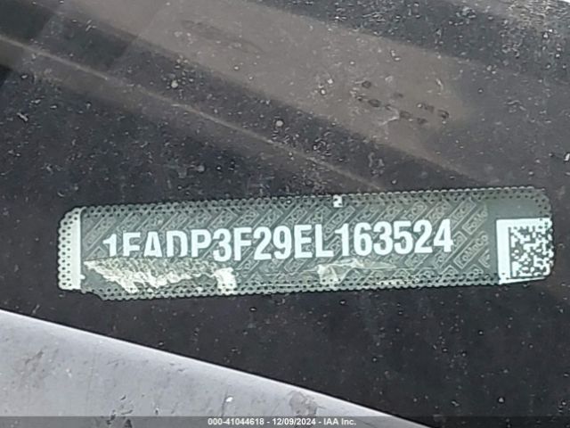 1FADP3F29EL163524 Ford FOCUS SE