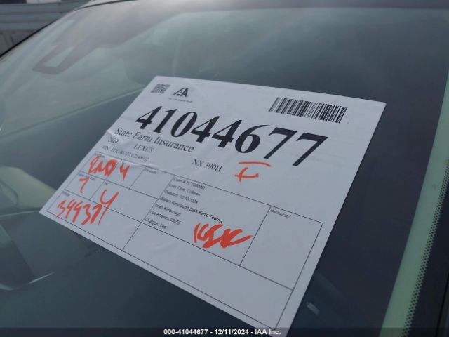 JTJGJRDZXL2145092 Lexus NX 300H