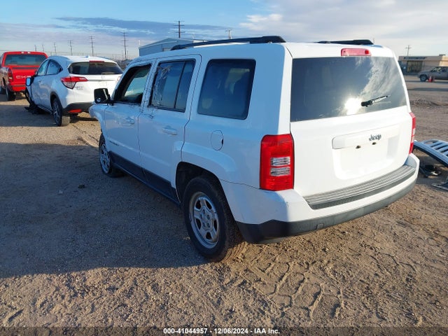 1C4NJPBA3HD150058 Jeep Patriot Sport Fwd