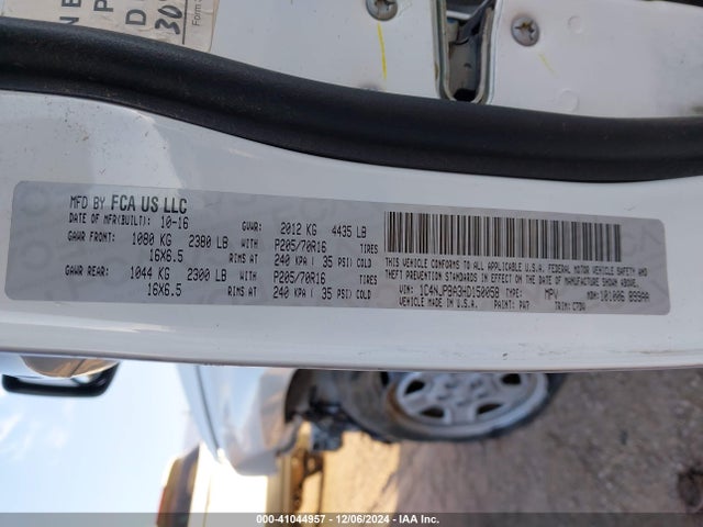 1C4NJPBA3HD150058 Jeep Patriot Sport Fwd