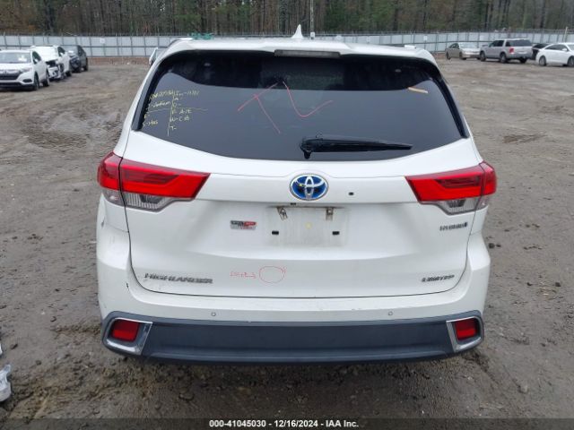 5TDDGRFH1JS051777 Toyota Highlander Hybrid Limited