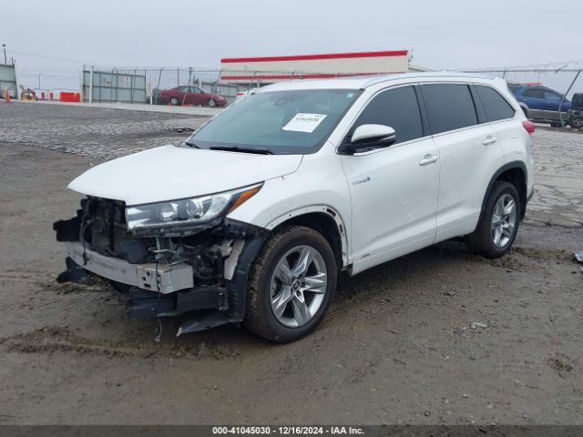 5TDDGRFH1JS051777 Toyota Highlander Hybrid Limited