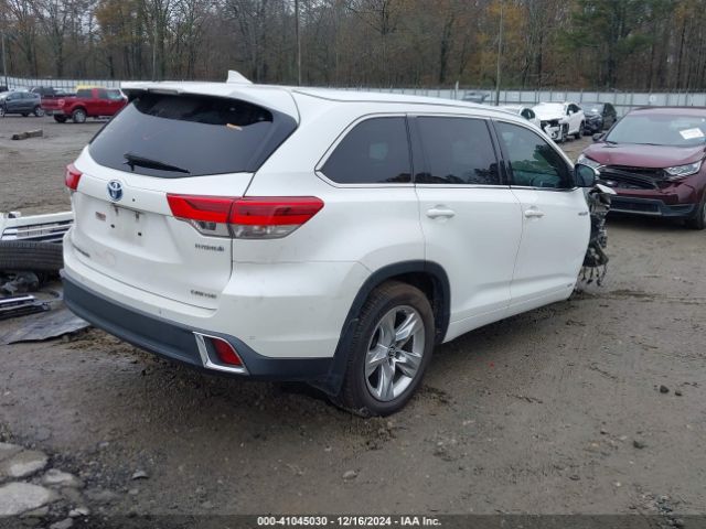 5TDDGRFH1JS051777 Toyota Highlander Hybrid Limited