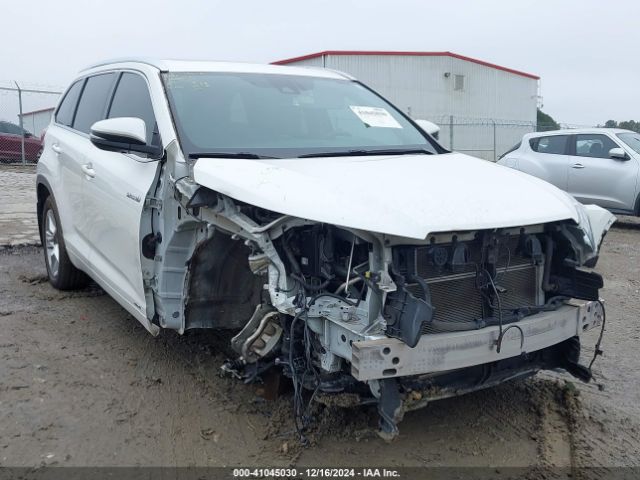 5TDDGRFH1JS051777 Toyota Highlander Hybrid Limited
