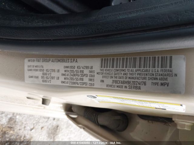 2014 FIAT 500L ZFBCFABH9EZ024176 Photo 8