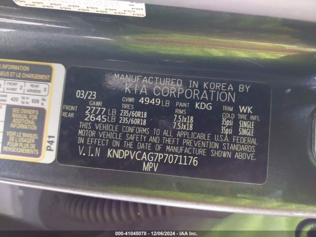 2023 KIA SPORTAGE HYBRID KNDPVCAG7P7071176 Photo 8