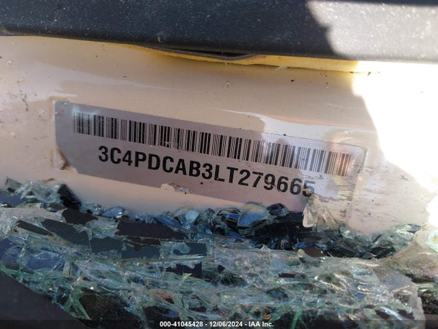 3C4PDCAB3LT279665 Dodge Journey Se Value