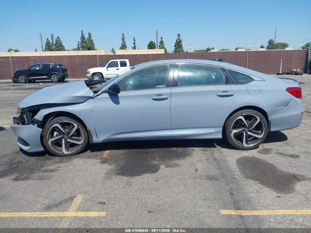 2022 Honda Accord Sport მანქანა იყიდება აუქციონზე, vin: 1HGCV1F38NA106270, აუქციონის ნომერი: 41045445