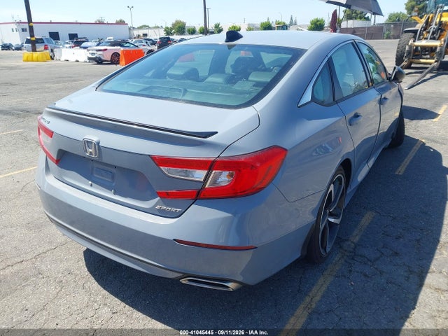 2022 Honda Accord Sport მანქანა იყიდება აუქციონზე, vin: 1HGCV1F38NA106270, აუქციონის ნომერი: 41045445