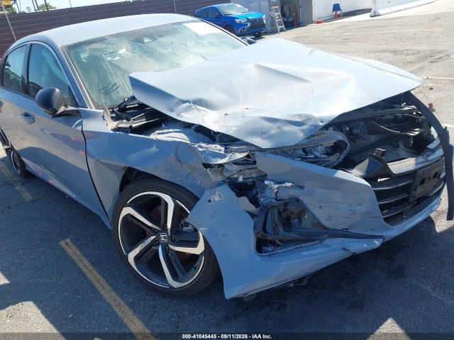 2022 Honda Accord Sport მანქანა იყიდება აუქციონზე, vin: 1HGCV1F38NA106270, აუქციონის ნომერი: 41045445