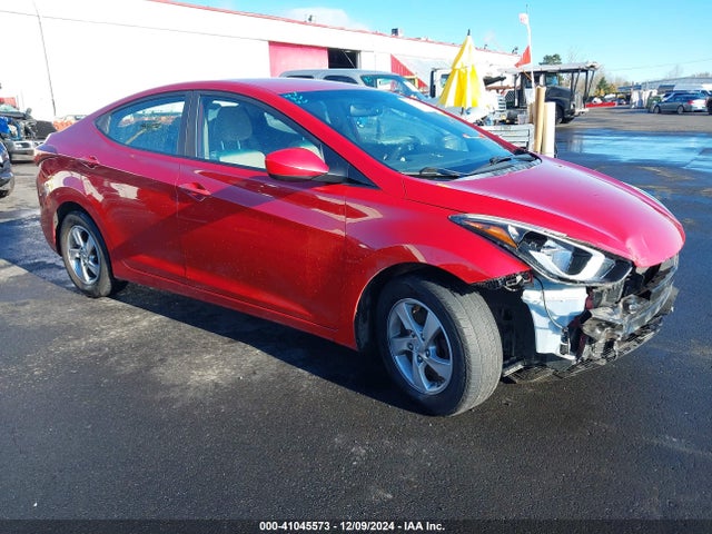 Hyundai ELANTRA SE 2015 KMHDH4AE1FU458106 Image 1