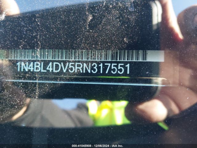 1N4BL4DV5RN317551 Nissan Altima Sv Fwd