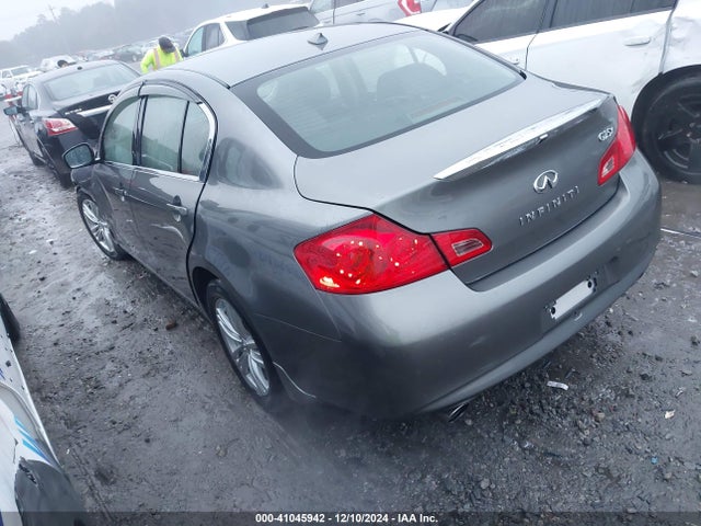 2011 Infiniti G25x მანქანა იყიდება აუქციონზე, vin: JN1DV6AR7BM653068, აუქციონის ნომერი: 41045942