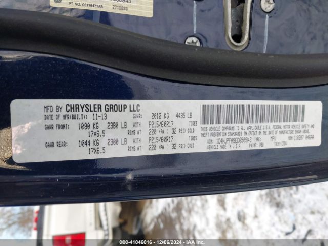 1C4NJPFA9ED650943 Jeep Patriot Latitude