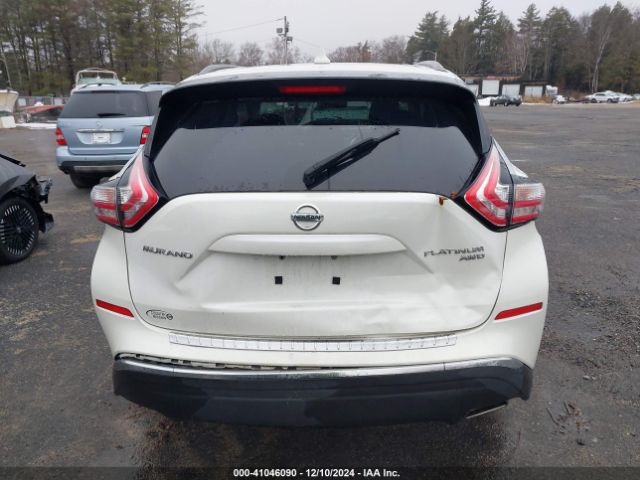 5N1AZ2MH9HN184032 Nissan Murano Platinum
