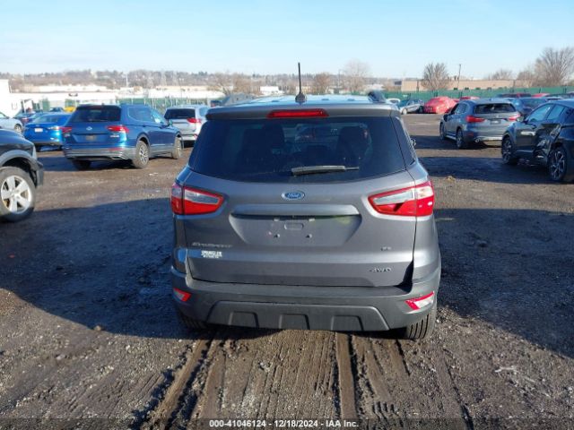 MAJ6P1UL6JC231877 Ford Ecosport Se