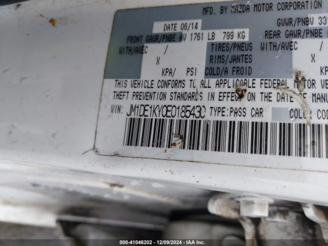 JM1DE1KY0E0185430 Mazda Mazda2 Sport