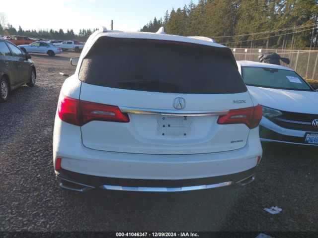 5FRYD4H98HB032367 Acura Mdx Advance   Entertainment Pkgs