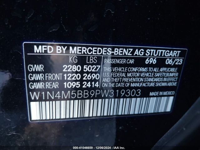 2023 MERCEDES-BENZ AMG GLB 35 W1N4M5BB9PW319303 Photo 8