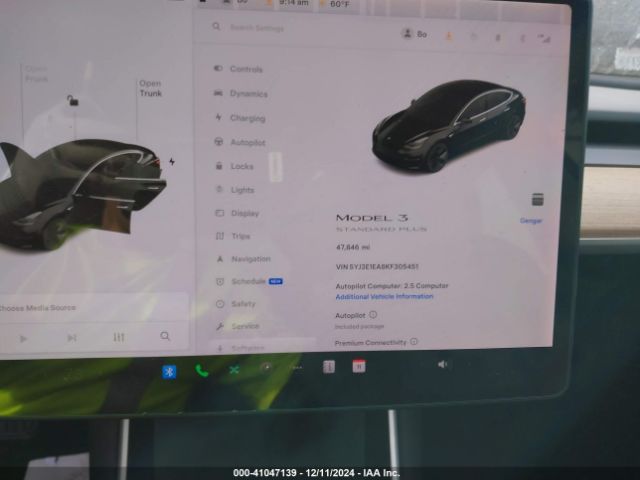 5YJ3E1EA8KF305451 Tesla Model 3 Long Range/mid Range/standard Range/standard Range Plus