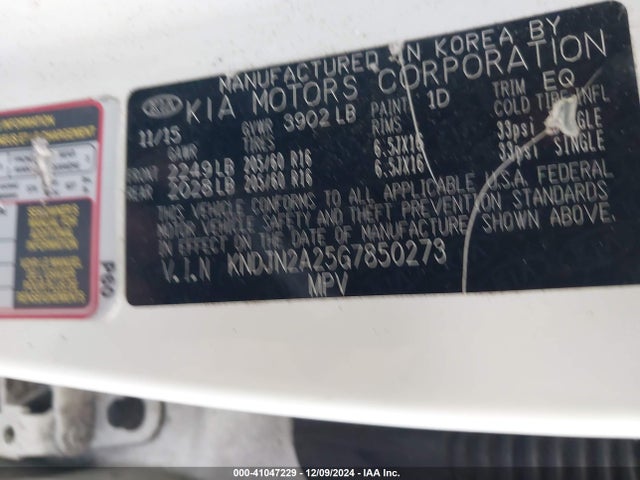 KNDJN2A25G7850273 KIA Soul