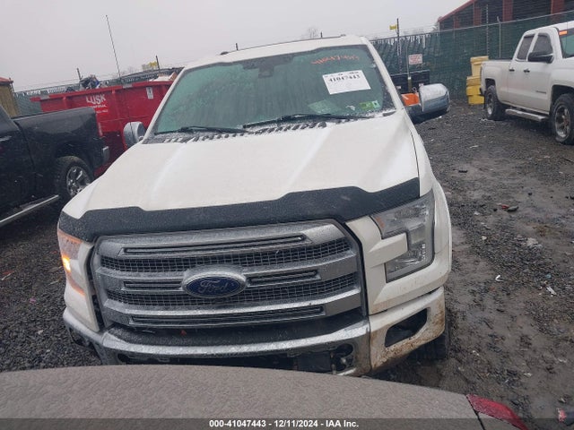 2015 Ford F-150 Platinum მანქანა იყიდება აუქციონზე, vin: 1FTFW1EF5FFA19550, აუქციონის ნომერი: 41047443