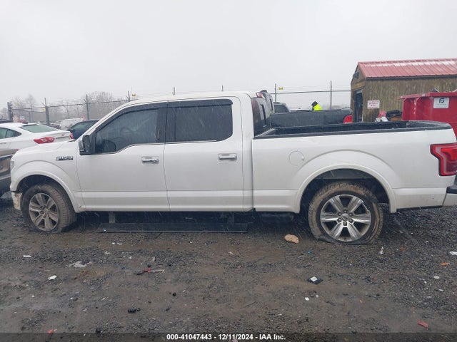 2015 Ford F-150 Platinum მანქანა იყიდება აუქციონზე, vin: 1FTFW1EF5FFA19550, აუქციონის ნომერი: 41047443