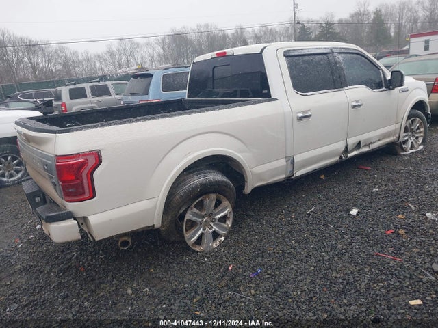 2015 Ford F-150 Platinum მანქანა იყიდება აუქციონზე, vin: 1FTFW1EF5FFA19550, აუქციონის ნომერი: 41047443