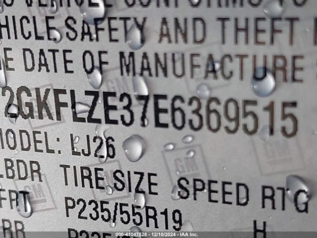 2GKFLZE37E6369515 GMC Terrain Denali