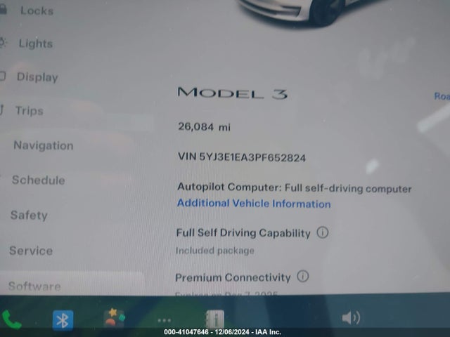 Tesla Model 3 Rear-wheel Drive 2023 5YJ3E1EA3PF652824 Image 14