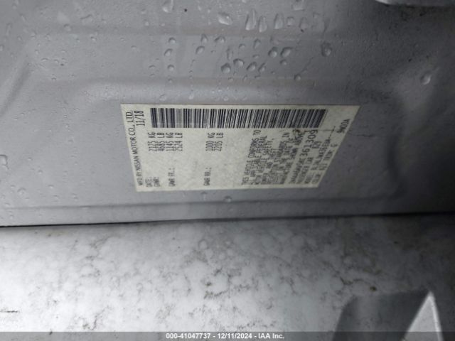 1N4AA6AV5KC361309 Nissan Maxima 3.5 Sv