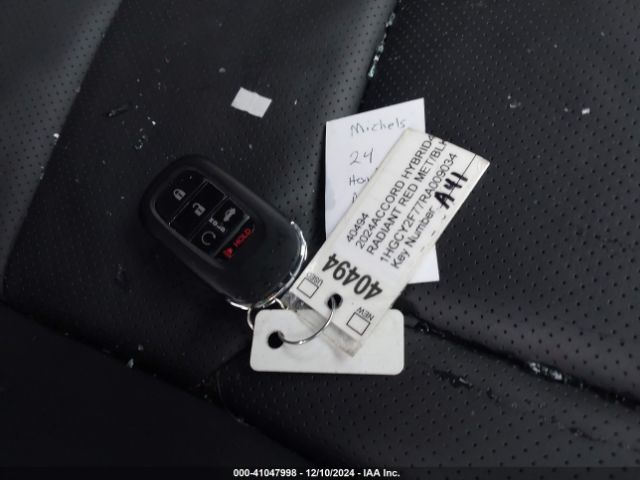 1HGCY2F77RA009034 Honda Accord Hybrid Sport-l
